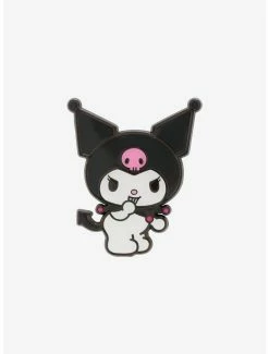 Hello Kitty Sales Shop 37 Coupon ✔️ Kuromi Mischievous Enamel Pin 💯