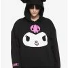 Buy ⭐ Kuromi 3D Ears 👧 Girls Hoodie Plus Size 🔔