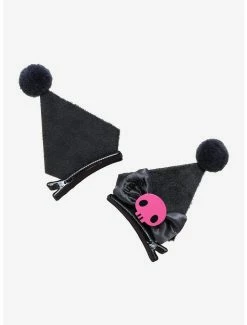 Best reviews of 🌟 Kuromi Horns Fabric Hair Clip Set 🎁