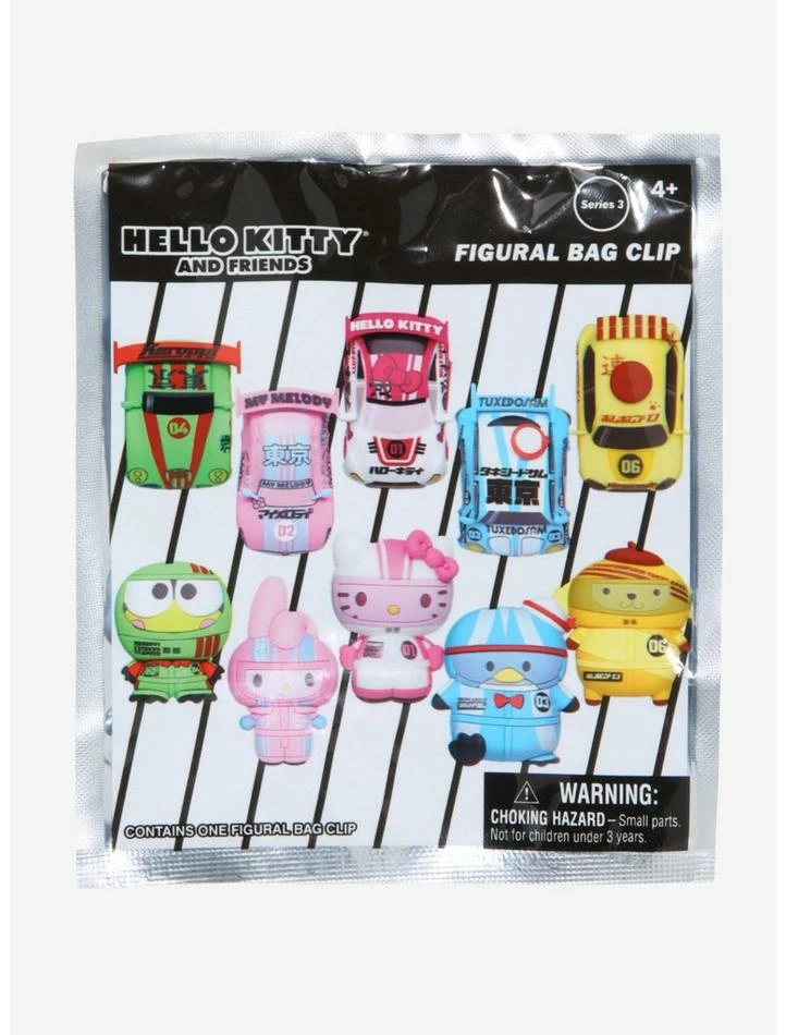 Flash Sale π Hello Kitty And Friends Tokyo Speed Blind Bag Figural Key Chain π 1 Flash Sale π Hello Kitty And Friends Tokyo Speed Blind Bag Figural Key Chain π
