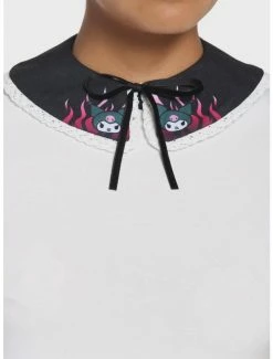 Buy 🤩 Kuromi Pink Flames Collar 👏