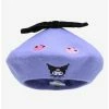 Best deal ❤️ Kuromi Embroidered Skulls Beret 🎁