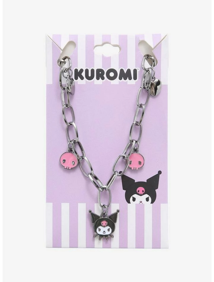 Flash Sale ๐ฅ Kuromi Skulls & Hearts Charm Choker ๐ 3 Flash Sale ๐ฅ Kuromi Skulls & Hearts Charm Choker ๐ - Image 3