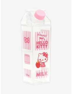 Buy 🧨 Hello Kitty Strawberry Milk Carton Water Bottle ⭐