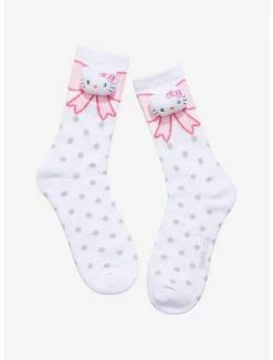 Best reviews of 😉 Hello Kitty Plush Head Crew 🧦 Socks 🔔