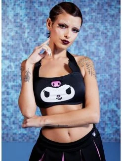 Cheapest 🔔 Kuromi Halter Swim Top ⭐