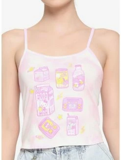 Wholesale ⌛ Hello Kitty Snacks 👧 Girls Crop Cami 🌟