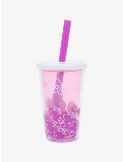 Budget 😀 Hello Kitty Boba Acrylic Travel Cup 😍