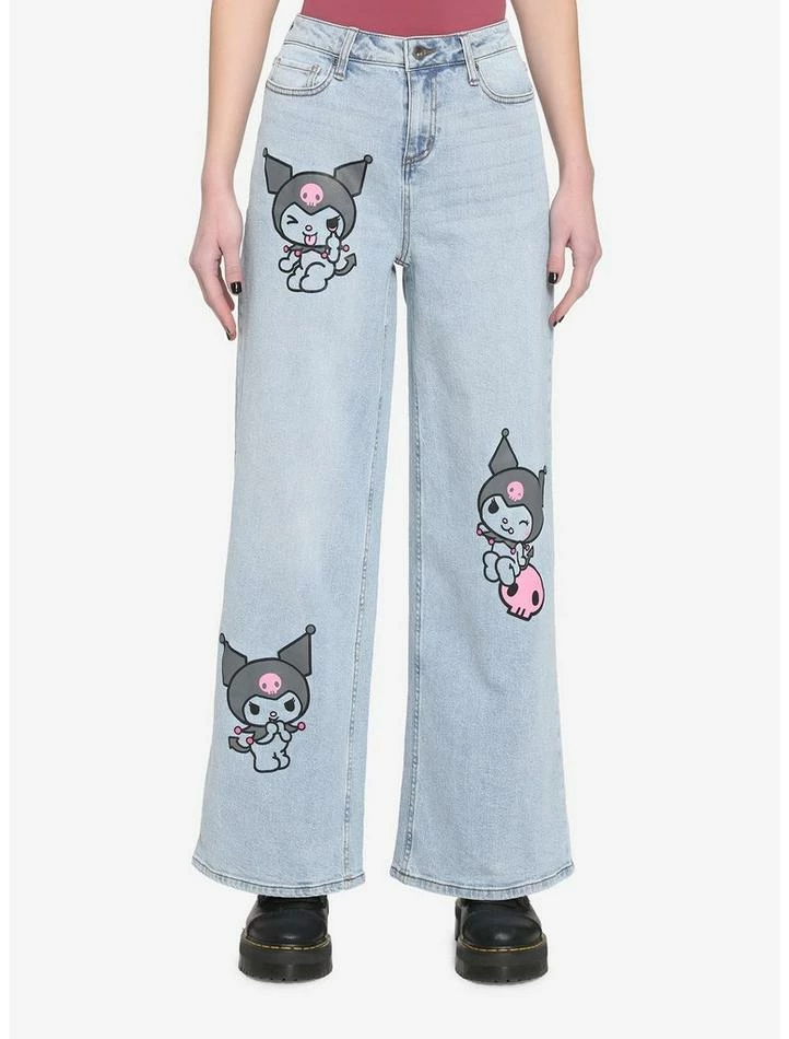 Discount ๐ฅ Kuromi Straight Leg ๐ Jeans ๐ฅฐ 1 Discount ๐ฅ Kuromi Straight Leg ๐ Jeans ๐ฅฐ