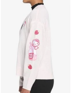 New 🧨 Hello Kitty Strawberry Milk Skimmer 👧 Girls Cardigan 👏 -Hello Kitty Sales Shop 17076273 av3