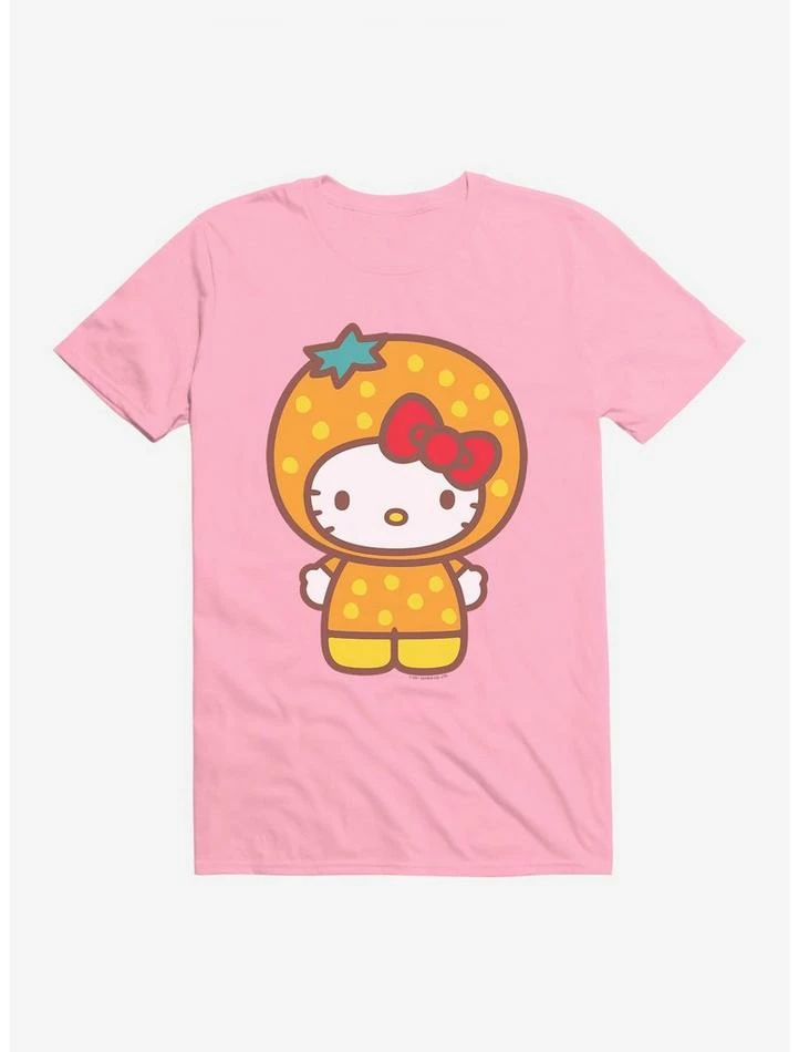 Best Sale ⭐ Hello Kitty Five A Day Orange Outfit T-Shirt 🧨 4 Best Sale ⭐ Hello Kitty Five A Day Orange Outfit T-Shirt 🧨 - Image 4