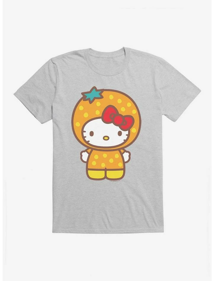 Best Sale ⭐ Hello Kitty Five A Day Orange Outfit T-Shirt 🧨 5 Best Sale ⭐ Hello Kitty Five A Day Orange Outfit T-Shirt 🧨 - Image 5