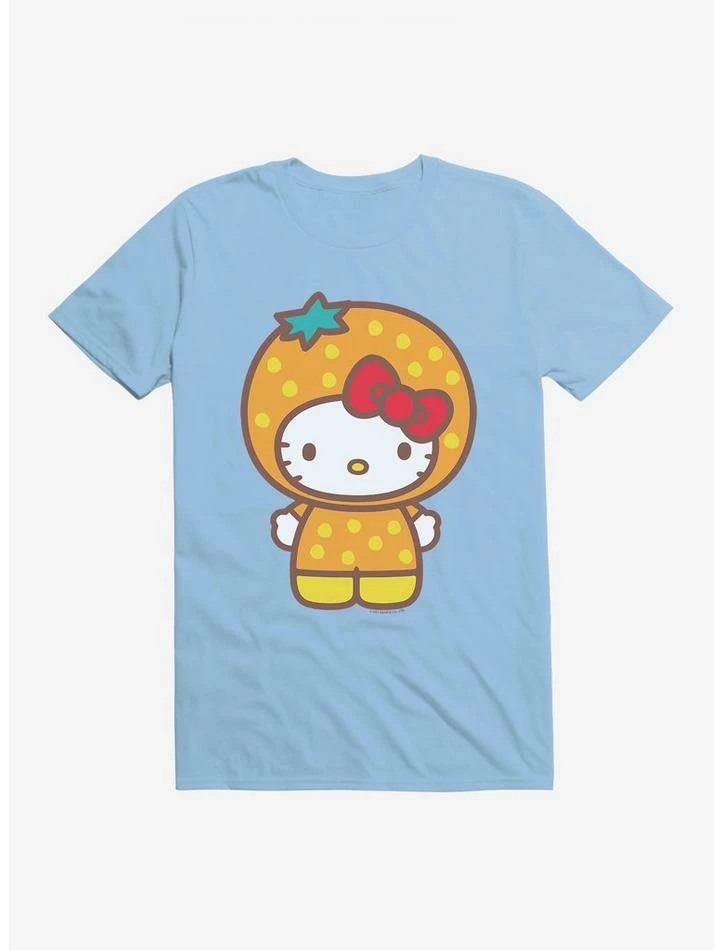 Best Sale ⭐ Hello Kitty Five A Day Orange Outfit T-Shirt 🧨 7 Best Sale ⭐ Hello Kitty Five A Day Orange Outfit T-Shirt 🧨 - Image 7