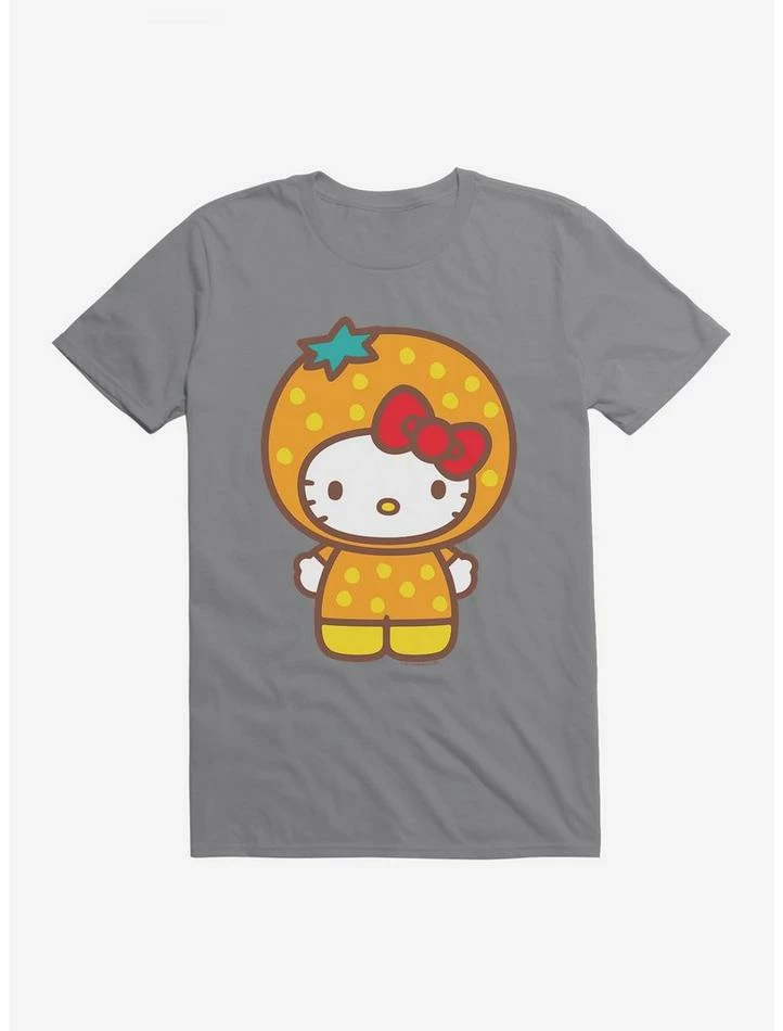Best Sale ⭐ Hello Kitty Five A Day Orange Outfit T-Shirt 🧨 9 Best Sale ⭐ Hello Kitty Five A Day Orange Outfit T-Shirt 🧨 - Image 9