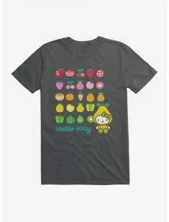 Flash Sale 😉 Hello Kitty Five A Day Healthy Logo T-Shirt 🧨 -Hello Kitty Sales Shop 17202945 hi