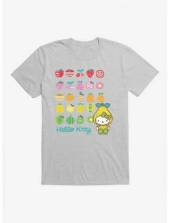 Flash Sale 😉 Hello Kitty Five A Day Healthy Logo T-Shirt 🧨 -Hello Kitty Sales Shop 17202963 hi