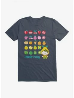 Flash Sale 😉 Hello Kitty Five A Day Healthy Logo T-Shirt 🧨 -Hello Kitty Sales Shop 17202972 hi