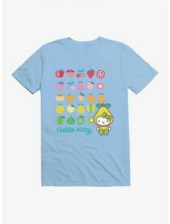 Flash Sale 😉 Hello Kitty Five A Day Healthy Logo T-Shirt 🧨 -Hello Kitty Sales Shop 17202981 hi