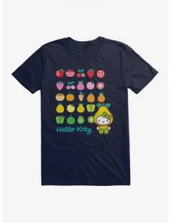 Flash Sale 😉 Hello Kitty Five A Day Healthy Logo T-Shirt 🧨 -Hello Kitty Sales Shop 17202990 hi