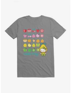 Flash Sale 😉 Hello Kitty Five A Day Healthy Logo T-Shirt 🧨 -Hello Kitty Sales Shop 17202999 hi