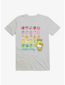 Flash Sale 😉 Hello Kitty Five A Day Healthy Logo T-Shirt 🧨 -Hello Kitty Sales Shop 17203008 hi