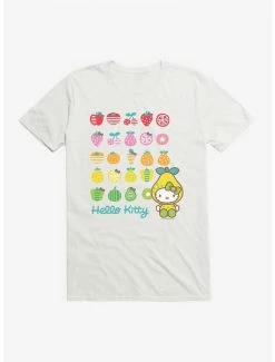 Flash Sale 😉 Hello Kitty Five A Day Healthy Logo T-Shirt 🧨 -Hello Kitty Sales Shop 17203017 hi