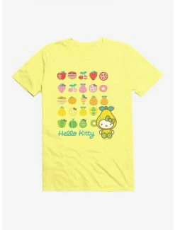 Flash Sale 😉 Hello Kitty Five A Day Healthy Logo T-Shirt 🧨 -Hello Kitty Sales Shop 17203026 hi