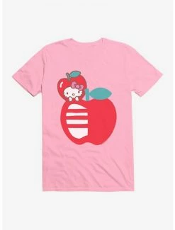 Best Sale ✨ Hello Kitty Five A Day Hello Apple T-Shirt ⌛ -Hello Kitty Sales Shop 17203053 hi