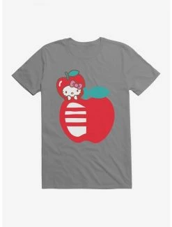 Best Sale ✨ Hello Kitty Five A Day Hello Apple T-Shirt ⌛ -Hello Kitty Sales Shop 17203098 hi