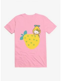 Cheapest 😍 Hello Kitty Five A Day Hiding The Pear T-Shirt 🧨 -Hello Kitty Sales Shop 17203152 hi