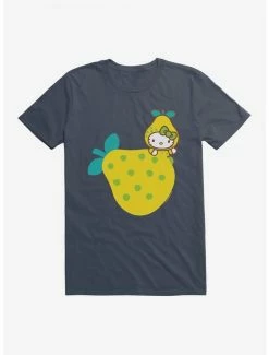Cheapest 😍 Hello Kitty Five A Day Hiding The Pear T-Shirt 🧨 -Hello Kitty Sales Shop 17203170 hi