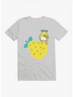 Cheapest 😍 Hello Kitty Five A Day Hiding The Pear T-Shirt 🧨 -Hello Kitty Sales Shop 17203206 hi