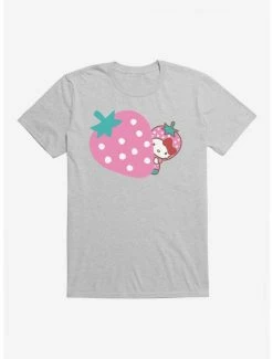 Brand new 🔔 Hello Kitty Five A Day Pink Strawberry T-Shirt 🧨 -Hello Kitty Sales Shop 17203359 hi