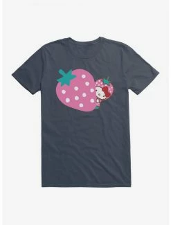 Brand new 🔔 Hello Kitty Five A Day Pink Strawberry T-Shirt 🧨 -Hello Kitty Sales Shop 17203368 hi