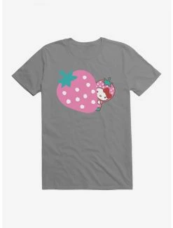 Brand new 🔔 Hello Kitty Five A Day Pink Strawberry T-Shirt 🧨 -Hello Kitty Sales Shop 17203395 hi