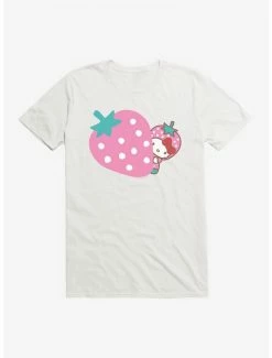 Brand new 🔔 Hello Kitty Five A Day Pink Strawberry T-Shirt 🧨 -Hello Kitty Sales Shop 17203413 hi