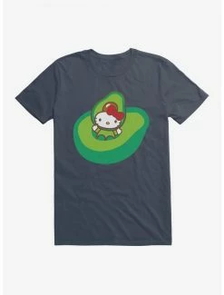 Wholesale 😉 Hello Kitty Five A Day Playing In Avacado T-Shirt ⭐ -Hello Kitty Sales Shop 17203467 hi