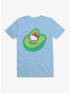 Wholesale 😉 Hello Kitty Five A Day Playing In Avacado T-Shirt ⭐ -Hello Kitty Sales Shop 17203476 hi