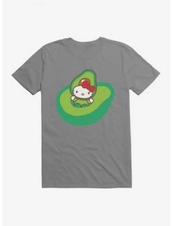 Wholesale 😉 Hello Kitty Five A Day Playing In Avacado T-Shirt ⭐ -Hello Kitty Sales Shop 17203494 hi