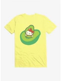 Wholesale 😉 Hello Kitty Five A Day Playing In Avacado T-Shirt ⭐ -Hello Kitty Sales Shop 17203521 hi