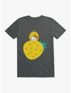 Promo 🧨 Hello Kitty Five A Day Rising Pineapple T-Shirt 😀 -Hello Kitty Sales Shop 17203638 hi