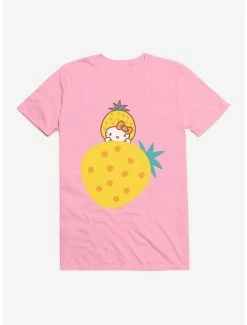 Promo 🧨 Hello Kitty Five A Day Rising Pineapple T-Shirt 😀 -Hello Kitty Sales Shop 17203647 hi