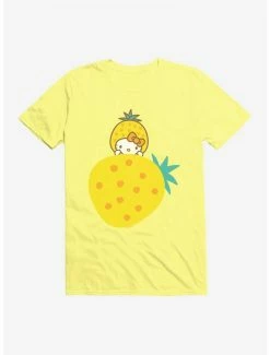 Promo 🧨 Hello Kitty Five A Day Rising Pineapple T-Shirt 😀 -Hello Kitty Sales Shop 17203719 hi