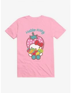 Cheapest 💯 Hello Kitty Five A Day Seven Healthy Options T-Shirt ⭐ -Hello Kitty Sales Shop 17203746 hi
