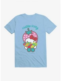 Cheapest 💯 Hello Kitty Five A Day Seven Healthy Options T-Shirt ⭐ -Hello Kitty Sales Shop 17203773 hi