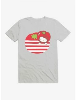 Budget 💯 Hello Kitty Five A Day Tomato Free T-Shirt 🧨 -Hello Kitty Sales Shop 17203899 hi