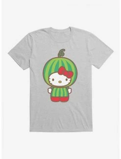 Brand new ⌛ Hello Kitty Five A Day Watermelon Head T-Shirt 🌟 -Hello Kitty Sales Shop 17203953 hi