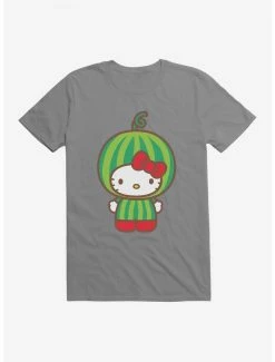 Brand new ⌛ Hello Kitty Five A Day Watermelon Head T-Shirt 🌟 -Hello Kitty Sales Shop 17203989 hi