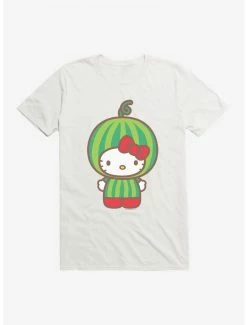 Brand new ⌛ Hello Kitty Five A Day Watermelon Head T-Shirt 🌟 -Hello Kitty Sales Shop 17204007 hi