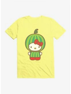 Brand new ⌛ Hello Kitty Five A Day Watermelon Head T-Shirt 🌟 -Hello Kitty Sales Shop 17204016 hi